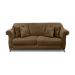 Sofá 3 Lugares Abruzzo Suede Caramelo 180 cm