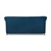 Sofá 3 Lugares Abruzzo Veludo Azul Marinho 180 cm
