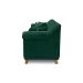 Sofá 3 Lugares Abruzzo Veludo Verde 180 cm