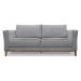Sofá 3 Lugares Potenza Linho Cinza 230 cm
