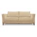 Sofá 3 Lugares Potenza Linho Dourado 210 cm