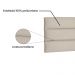 Painel Cabeceira Livia Cama Box Queen 160cm Suede - SSX Multicoisas