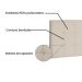 Painel Verona Cama Box Queen 160cm Suede - SSX Multicoisas