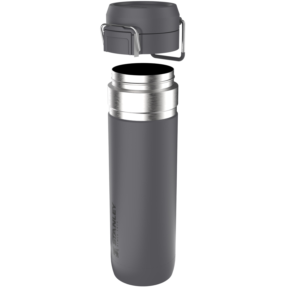 Garrafa Térmica Quick Flip 710ml Lagoon Da Stanley Cinza