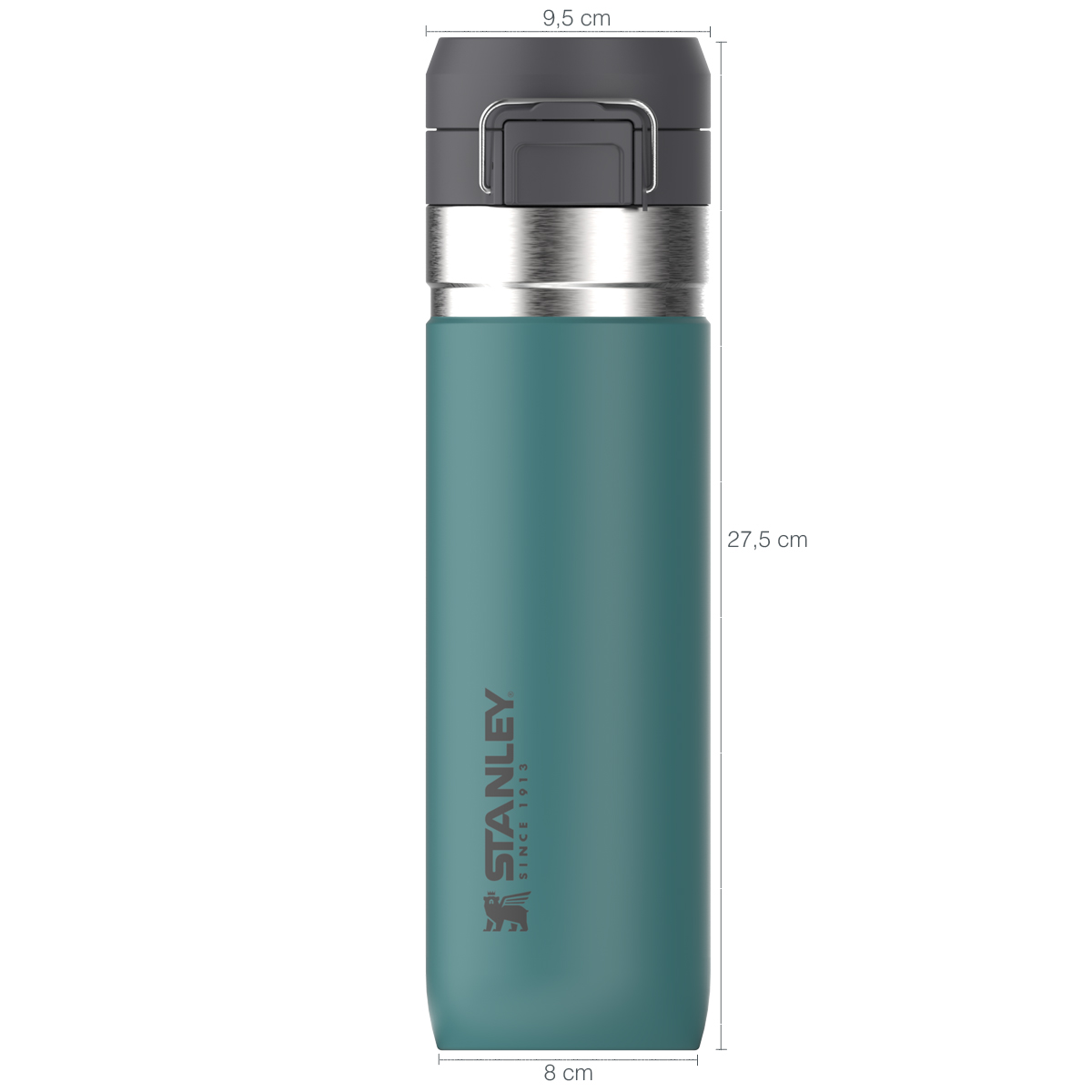 Garrafa Térmica Quick Flip 710ml Lagoon Da Stanley Verde