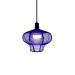 Luminária Pendente de Teto Trançado Artesanal Roxo - Blade