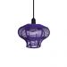 Luminária Pendente de Teto Trançado Artesanal Roxo - Blade