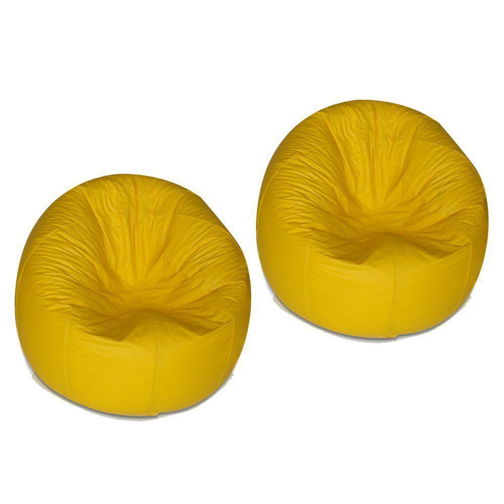 kit 2 Puffs Redondo Pop Amarelo - Stay Puff