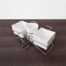 Conjunto 10 Porta Sachês Mexedor Açúcar Adoçante Chás Organizador Mesa Café Branco