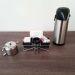 Kit 3 Porta Sachês de Mesa Açúcar Guardanapo Adoçante Mexedo