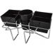 Kit 3 Porta Sachês de Mesa Açúcar Guardanapo Adoçante Mexedo