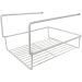Prateleira De Encaixe 24cm Organizador Cesto Pequeno Aramado Branco