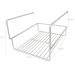 Prateleira De Encaixe 24cm Organizador Cesto Pequeno Aramado Branco