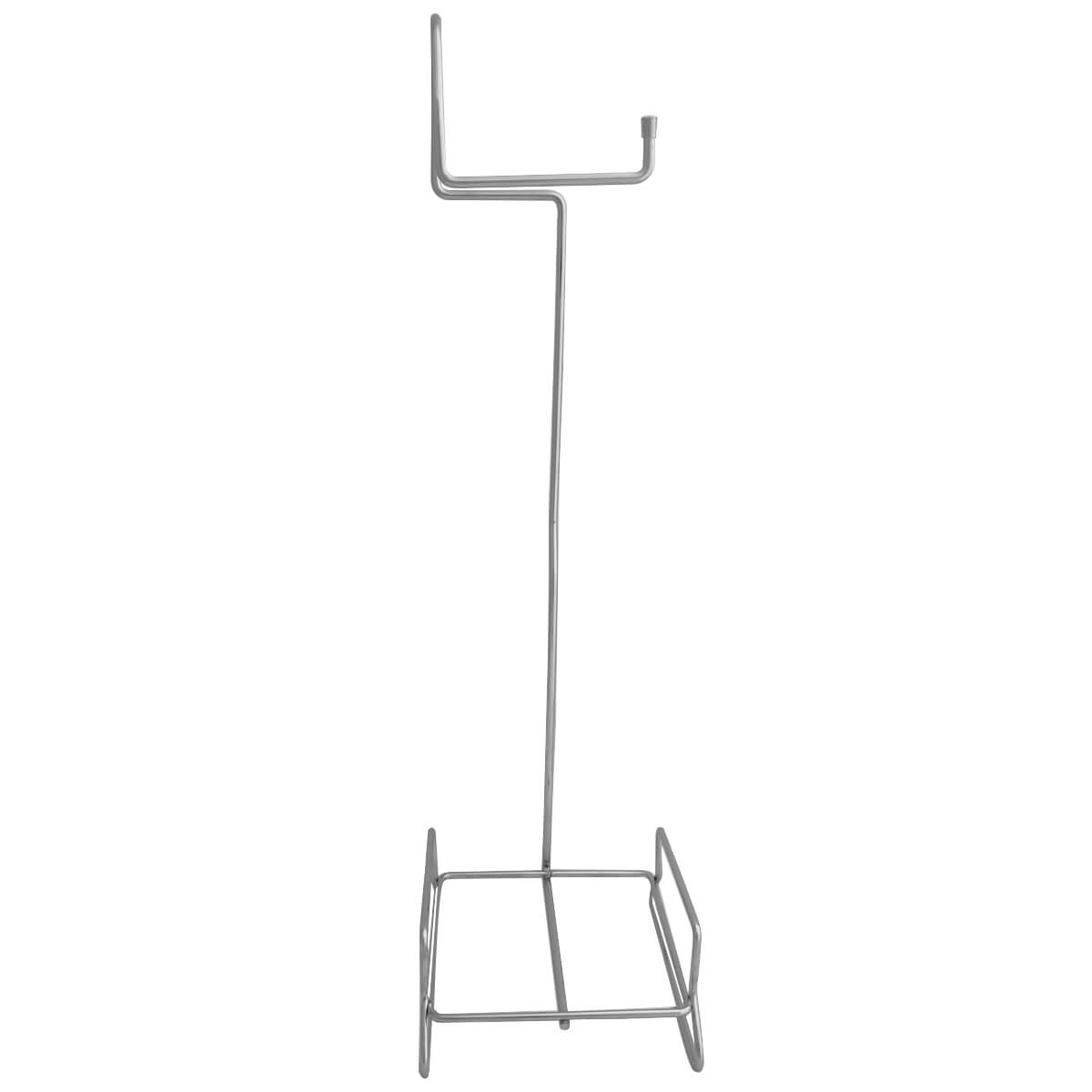 Suporte Para Papel Higiênico Com Lixeira De Chão Banheiro Cinza