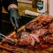 Tábua de Carne para Churrasco Madeira Invertida Teca - Stolf 58,5x38
