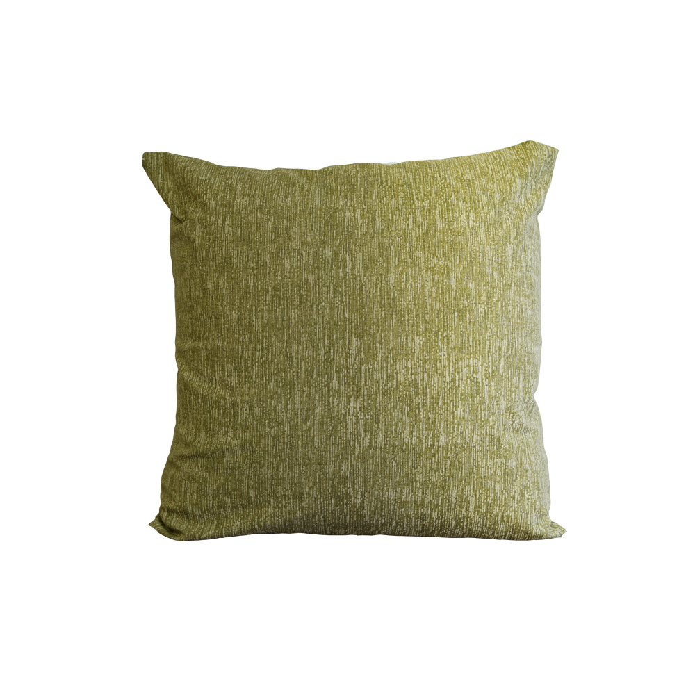 Almofada Decore Verde Rajado 40x40 com aba Têxtil Lar