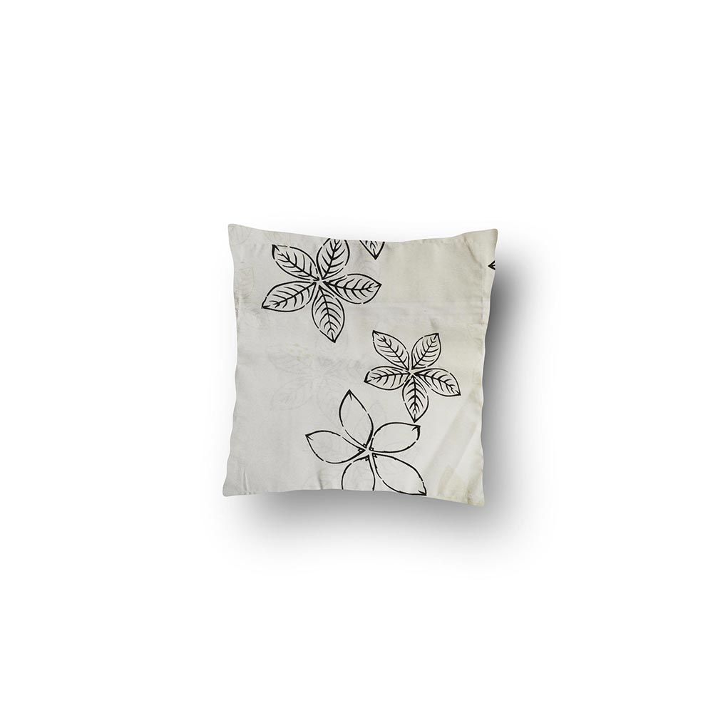 Capa de Almofada Decore Estampada Grafite 1 peça Textil Lar