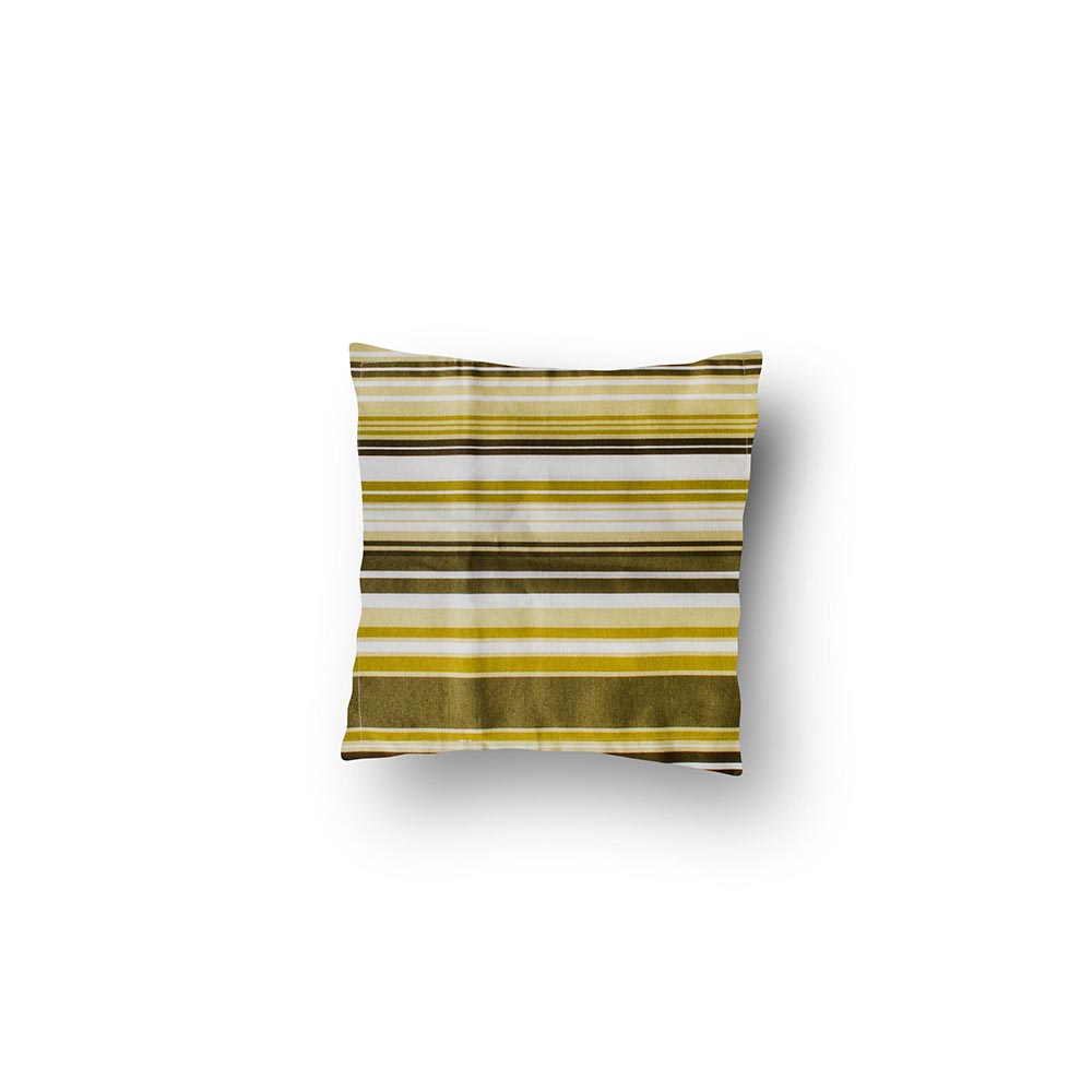 Capa de Almofada Decore Musgo Listrada Modelo II 1 peça