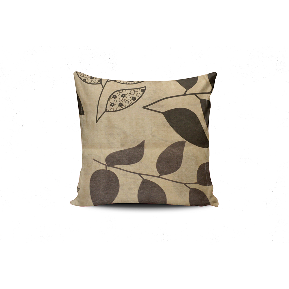 Capa de Almofada Decore Tabaco Floral 1 peça
