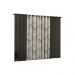 Cortina de Janela para varão Larissa Prime Tabaco Novo 1 peça Textil Lar