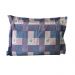 Fronha Avulsa 180 fios Innovare Patchwork Azul 1 peça Textil Lar