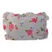 Fronha Avulsa com babados 180 fios Romantique Lilás com Floral 1 peça