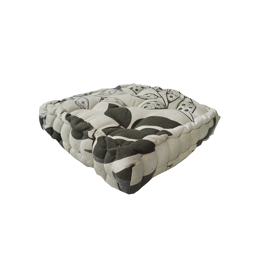 Futton Alto Decore Tabaco Floral Peça Unica Textil Lar