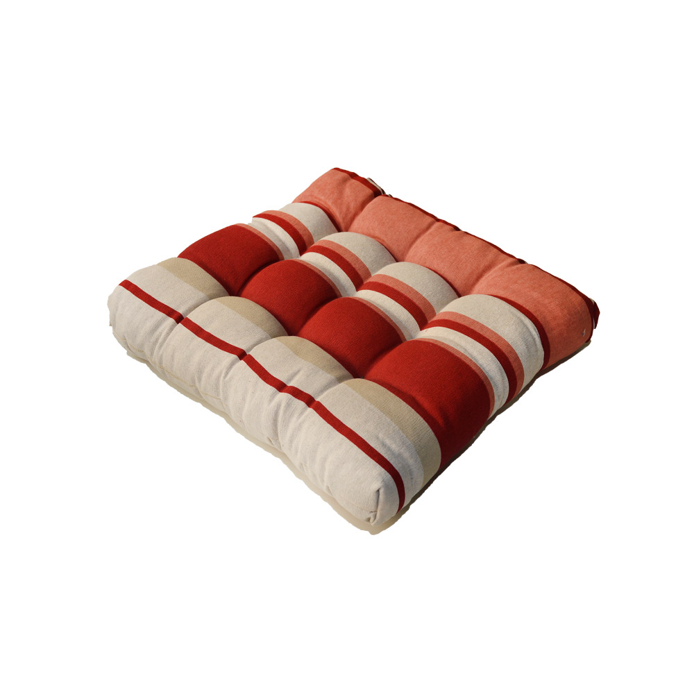 Futton Baixo Decore Vermelho Listardo Peça Unica Textil Lar