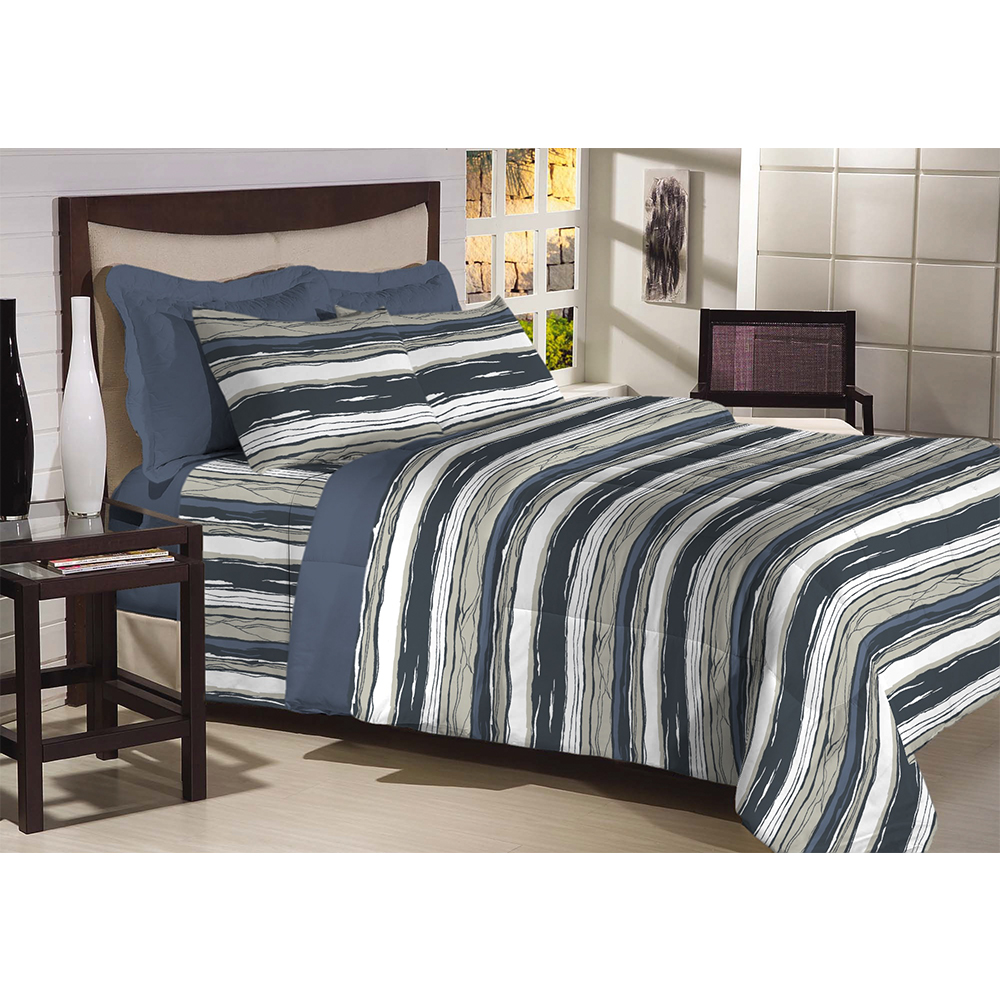 Jogo de Cama Queen 150 fios Primore Mike 4 peças