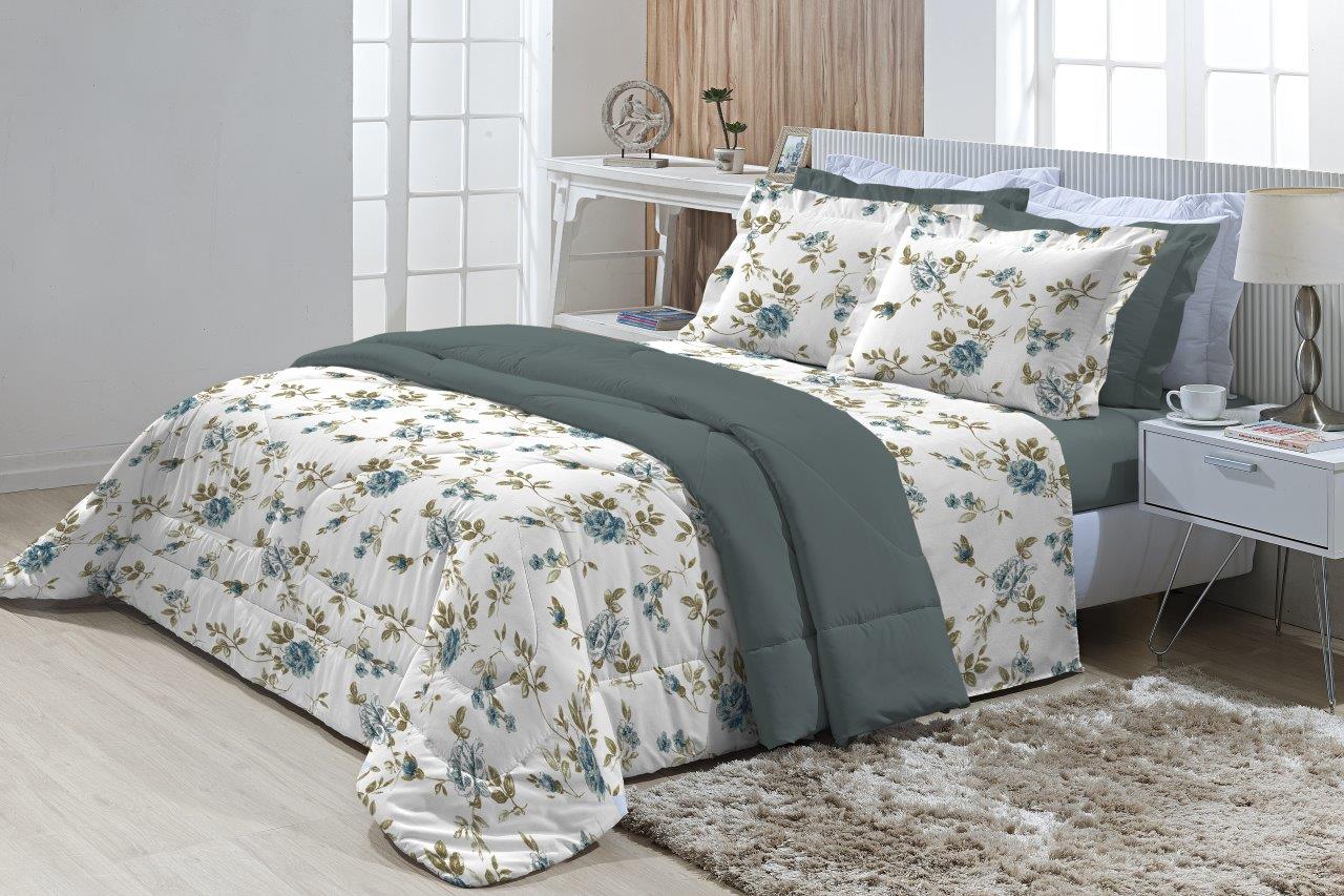 Jogo de Cama Queen 180 fios Innovare Manuela 4 peças
