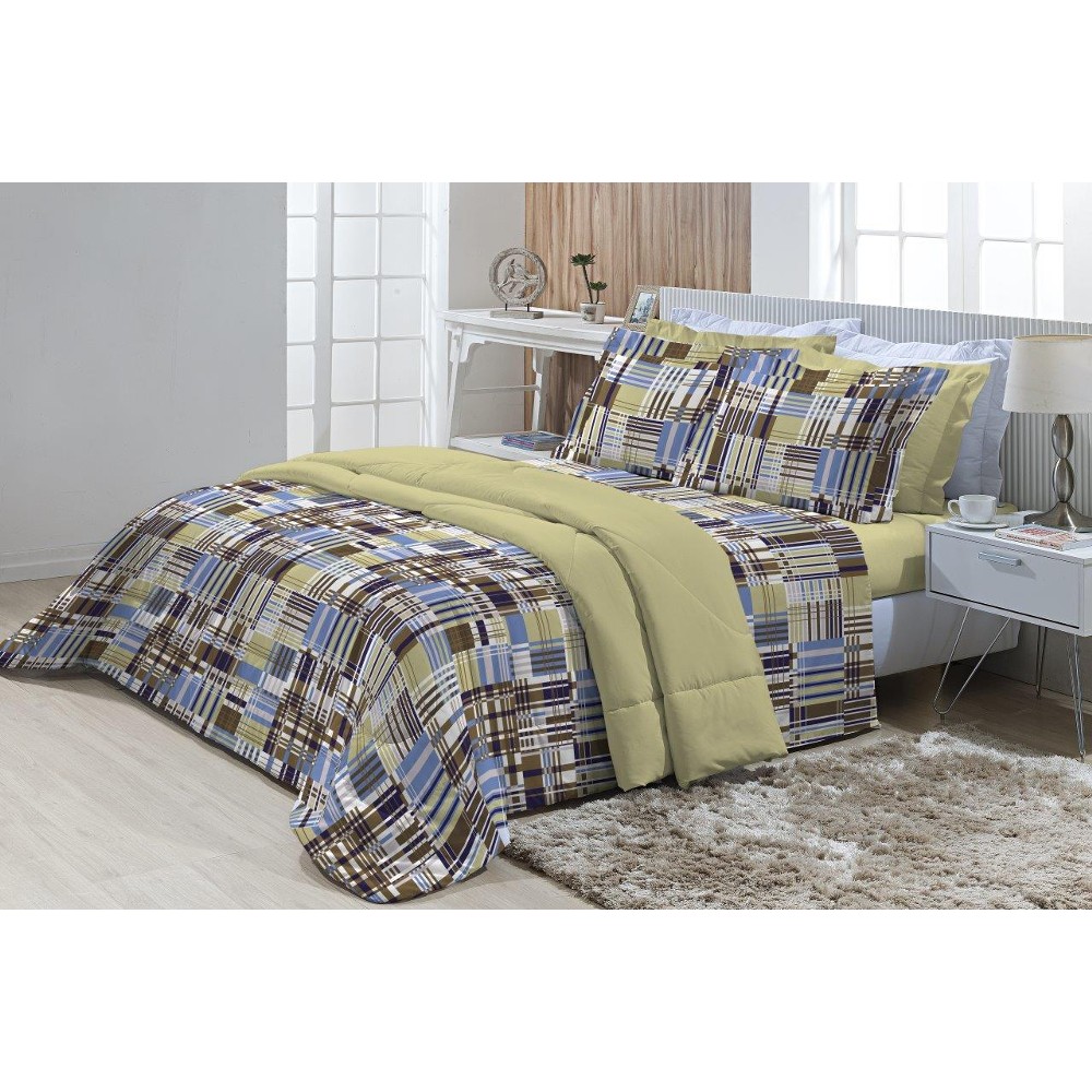 Jogo de Cama Solteiro 180 fios Innovare Code 3 peças
