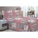 Kit Colcha Piquet Favo Casal Top Confort Menerbes 3 peças