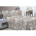 Kit Colcha Piquet Favo Queen Top Confort Orleans 3 peças Textil Lar