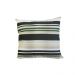 Kit de Almofada Decore Musgo Listrado 40x40 com aba Têxtil Lar