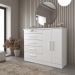 Cômoda Istambul 2 Portas 5 Gavetas TCIL Branco