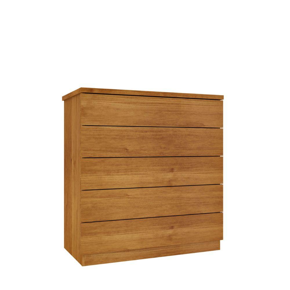 Cômoda Premium 5 Gavetas TCIL Cinamono