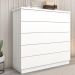 Cômoda Premium Neve 5 Gavetas Móveis Tcil