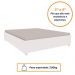 Cama Box Casal 193Cmx144Cm Mônaco Neve