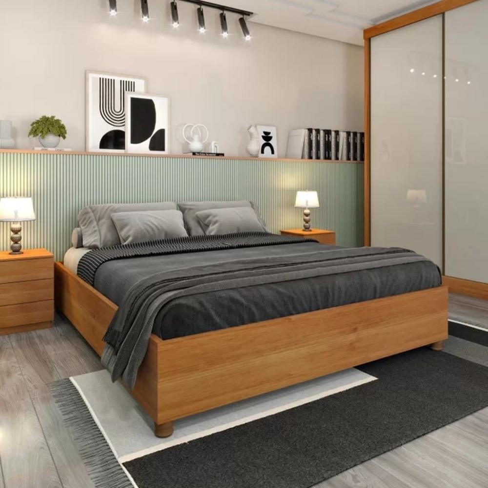 Cama Box Mônaco Casal Queen TCIL Cinamomo