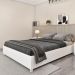 Cama Box Queen Mônaco Neve Móveis Tcil