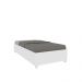 Cama Box Solteiro Mônaco Branco Móveis Tcil