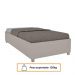 Cama Box Solteiro Mônaco Off White Móveis Tcil