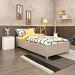 Cama Box Solteiro Monaco Tcil Off White
