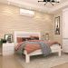 Cama Casal Safira TCIL 100% MDF Branco