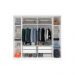 Guarda Roupa Veneza 6 Portas 4 Gavetas TCIL Branco