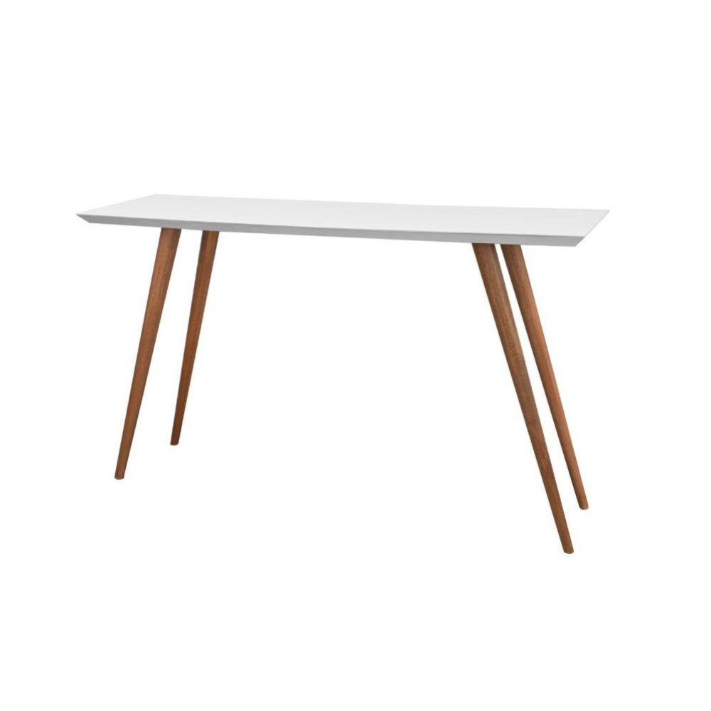 Aparador Decorativo Laqueado Pés Palito 1,20 M Cor:Branco
