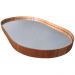Bandeja Espelhada Decorativa Sarah Laminada Cinamomo