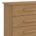 Cômoda Firenze 4 Gavetas com Sapateira 1 Porta D'Doro Cinamomo