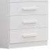 Cômoda Ipanema 5 Gavetas D'Doro Branco