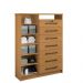 Cômoda Safira 7 Gavetas 100% MDF D'Doro Cinamomo